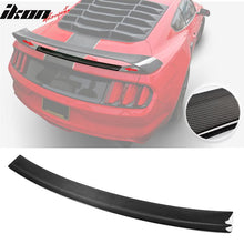 Load image into Gallery viewer, 2015-2022 Ford Mustang GT350R Style Carbon Fiber Trunk Spoiler Wing