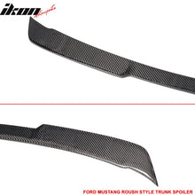 Load image into Gallery viewer, 2015-2023 Ford Mustang Coupe R Style Carbon Fiber Rear Spoiler Wing