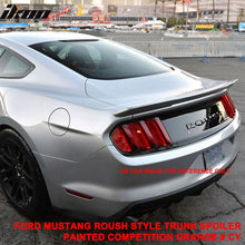 Load image into Gallery viewer, Fit 15-23 Ford Mustang Coupe Rear Spoiler Wing #CY-Competition Orange