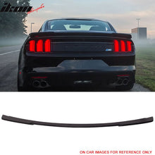 Load image into Gallery viewer, Fits 15-23 Ford Mustang Coupe Rear Spoiler Wing #G1 - Absolute Black