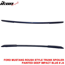 Load image into Gallery viewer, Fits 15-23 Ford Mustang Rear Spoiler Wing Deep Impact Blue Metallic
