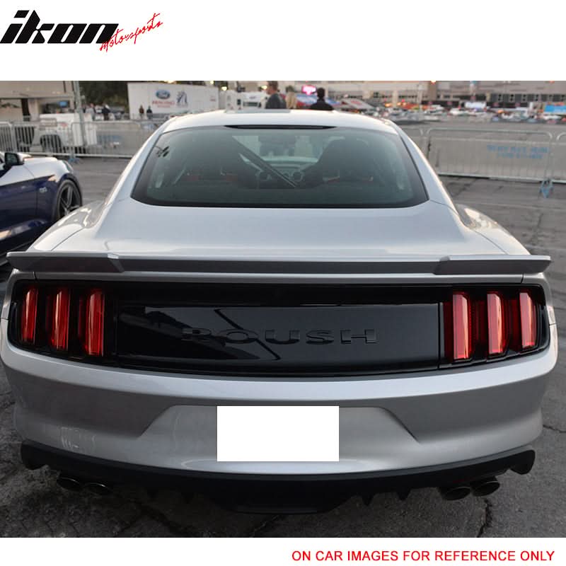 Fits 15-23 Ford Mustang Coupe Rear Spoiler Wing #J7-Magnetic Metallic