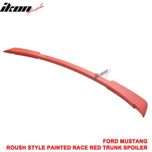 Load image into Gallery viewer, Fits 15-23 Ford Mustang Coupe Rear Spoiler Wing #PQ - Race Red