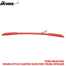 Load image into Gallery viewer, Fits 15-23 Ford Mustang Coupe Rear Spoiler Wing #PQ - Race Red