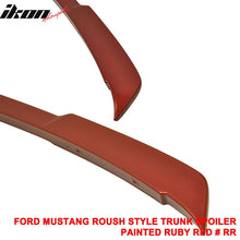 Load image into Gallery viewer, Fits 15-23 Ford Mustang Coupe Rear Spoiler Wing #RR-Ruby Red Metallic