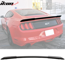 Load image into Gallery viewer, Fit 15-23 Ford Mustang Coupe Rear Spoiler Wing #UA - Ebony Black