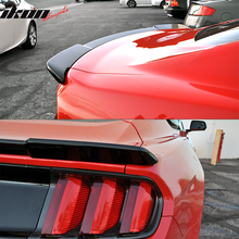Load image into Gallery viewer, Fit 15-23 Ford Mustang Coupe Rear Spoiler Wing #UA - Ebony Black