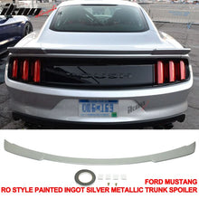 Load image into Gallery viewer, Fits 15-23 Ford Mustang Coupe Rear Spoiler Wing Ingot Silver Metallic