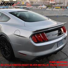 Load image into Gallery viewer, Fits 15-23 Ford Mustang Coupe Rear Spoiler Wing Ingot Silver Metallic