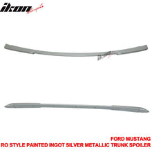 Load image into Gallery viewer, Fits 15-23 Ford Mustang Coupe Rear Spoiler Wing Ingot Silver Metallic