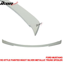 Load image into Gallery viewer, Fits 15-23 Ford Mustang Coupe Rear Spoiler Wing Ingot Silver Metallic