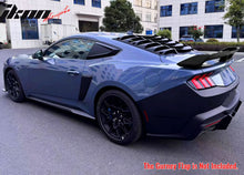 Load image into Gallery viewer, 2024-2025 Ford Mustang Coupe Dark Horse Matte Black Trunk Spoiler ABS