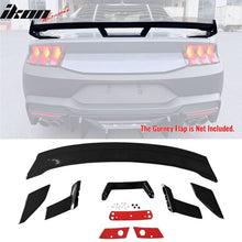 Load image into Gallery viewer, 2024-2025 Ford Mustang Coupe Dark Horse Gloss Black Trunk Spoiler ABS