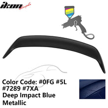 Load image into Gallery viewer, 1999-2004 Ford Mustang OE Style #0FG Deep Impact Blue Rear Spoiler ABS