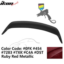 Load image into Gallery viewer, 1999-2004 Ford Mustang OE #0FK Ruby Red Metallic Trunk Spoiler ABS