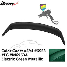 Load image into Gallery viewer, 1999-2004 Ford Mustang OE Style #594 Electric Green Trunk Spoiler ABS