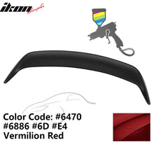 Load image into Gallery viewer, 1999-2004 Ford Mustang OE Style #6470 Vermilion Red Trunk Spoiler ABS