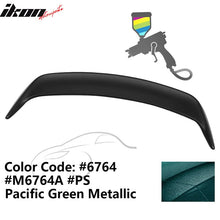 Load image into Gallery viewer, 1999-2004 Ford Mustang OE Style #6764 Pacific Green Trunk Spoiler ABS