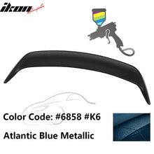 Load image into Gallery viewer, 1999-2004 Ford Mustang OE Style #6858 Atlantic Blue Trunk Spoiler ABS
