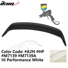 Load image into Gallery viewer, 1999-2004 Ford Mustang OE #A2N Hi Performance White Trunk Spoiler ABS