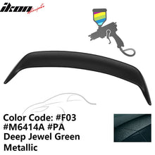 Load image into Gallery viewer, 1999-2004 Ford Mustang OE Style #F03 Deep Jewel Green Rear Spoiler ABS