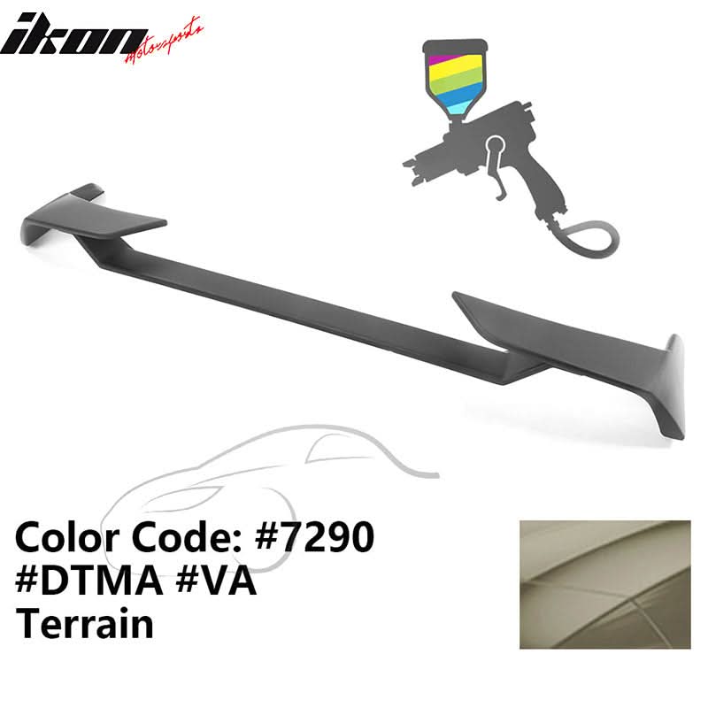 2021-2024 Ford Mustang Mach-E 3PCS Trunk Spoiler Wing Painted ABS