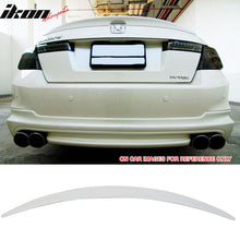 Load image into Gallery viewer, 2008-2012 Honda Accord Sedan Painted ABS Rear Trunk Spoiler Wing