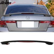 Load image into Gallery viewer, 2008-2012 Honda Accord Sedan OE Style Trunk Spoiler With Light ABS