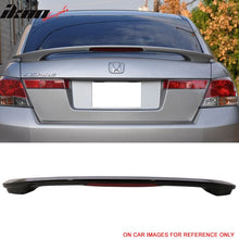 Load image into Gallery viewer, 2008-2012 Honda Accord Sedan OE Style Trunk Spoiler With Light ABS