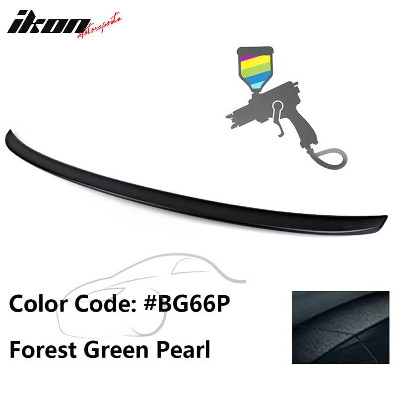 2018-2022 Honda Accord Carbon Fiber Print 4Dr Rear Trunk Spoiler ABS