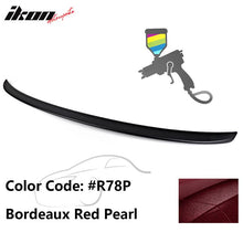 Load image into Gallery viewer, 2018-2022 Honda Accord Carbon Fiber Print 4Dr Rear Trunk Spoiler ABS