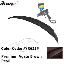 Load image into Gallery viewer, 2018-2022 Honda Accord OE Style Painted Rear Trunk Spoiler ABS