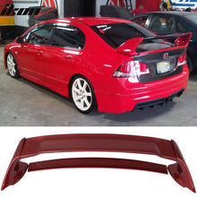 Load image into Gallery viewer, 2006-2011 Honda Civic Rear Spoiler Wing Mugen Style ABS