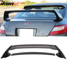 Load image into Gallery viewer, 2006-2011 Honda Civic Mugen Style Painted Trunk Spoiler ABS CF Top