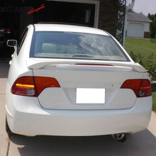 Load image into Gallery viewer, 2006-2011 Honda Civic 8th Sedan OE Style Unpainted Trunk Spoiler W/LED