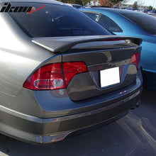 Load image into Gallery viewer, 2006-2011 Honda Civic 8th Sedan OE Style Unpainted Trunk Spoiler W/LED