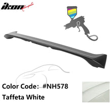 Load image into Gallery viewer, 2006-2011 Honda Civic OE Style Painted #NH578 White Trunk Spoiler /LED