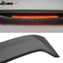 Load image into Gallery viewer, 06-11 Honda Civic Sedan OE Style Matte Black Rear Spoiler Wing LED ABS