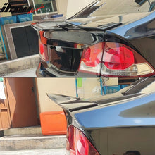 Load image into Gallery viewer, 2006-2011 Honda Civic 4DR R Style Carbon Fiber Print Trunk Spoiler ABS