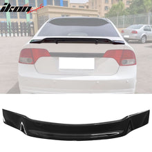 Load image into Gallery viewer, 2006-2011 Honda Civic Sedan R Style Gloss Black Rear Trunk Spoiler ABS