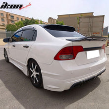 Load image into Gallery viewer, 2006-2011 Honda Civic Sedan R Style Gloss Black Rear Trunk Spoiler ABS