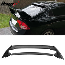 Load image into Gallery viewer, 2006-2011 Honda Civic 8th Gen FD2 RR Style Unpainted Trunk Spoiler ABS