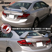 Load image into Gallery viewer, 2012-2015 Honda Civic 9th FB Sedan Gen X Type R Trunk Spoiler Wing ABS