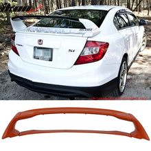 Load image into Gallery viewer, 2012-2015 Honda Civic Sedan Mugen Style Painted Trunk Spoiler Wing