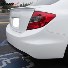Load image into Gallery viewer, 2012-2015 Honda Civic Modulo Style Unpainted Gray Trunk Spoiler ABS