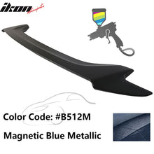 Load image into Gallery viewer, 2016-2020 Honda Civic #B512M Magnetic Blue Metallic Trunk Spoiler ABS