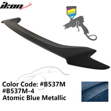 Load image into Gallery viewer, 2016-2020 Honda Civic OE #B537M Atomic Blue Metallic Trunk Spoiler ABS