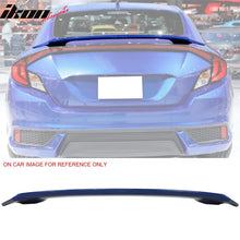 Load image into Gallery viewer, 2016-2020 Honda Civic OE #B593M Brillant Sporty Blue Trunk Spoiler ABS