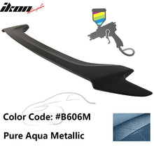 Load image into Gallery viewer, 2016-2020 Honda Civic OE #B606M Pure Aqua Metallic Trunk Spoiler ABS