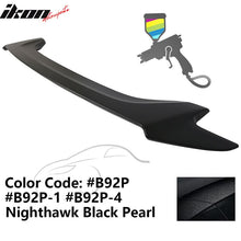 Load image into Gallery viewer, 2016-2020 Honda Civic OE #B92P Nighthawk Black Pearl Trunk Spoiler ABS